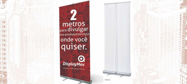 Roll Up Promocional - 80x200cm