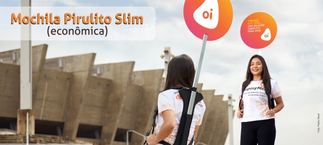 Mochila Pirulito Slim (Econômica)